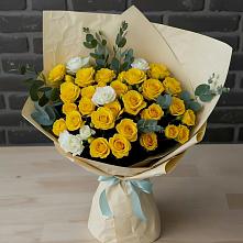 Букет цветов из:  Розы #REPLACE_PRED# Южном Краснодарского края