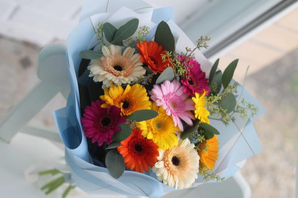 Букет цветов из: Герберы в Южном Краснодарского края