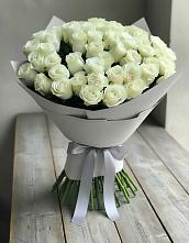 Букет 35 Белых роз в Южном Краснодарского края