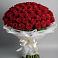Букет 101 Красная роза Блэк Мэджик в Южном Краснодарского края