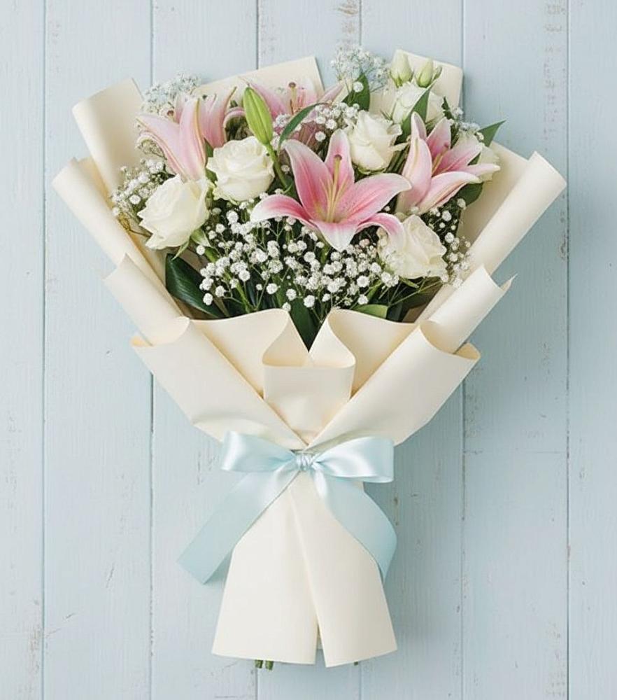 Букет цветов из: Лилии в Южном Краснодарского края