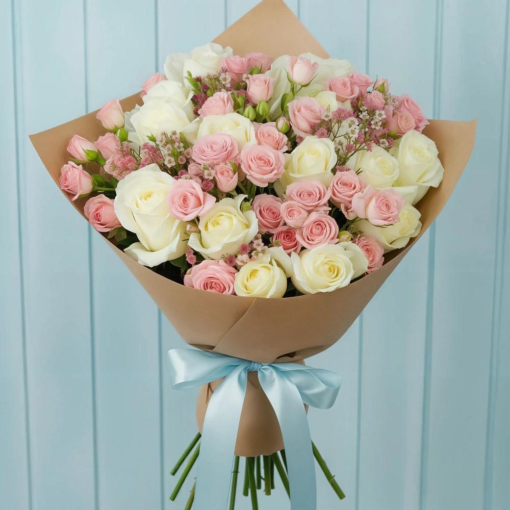 Букет цветов из: Розы в Южном Краснодарского края