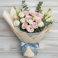 Букет цветов из:  Лизиантусы в Южном Краснодарского края