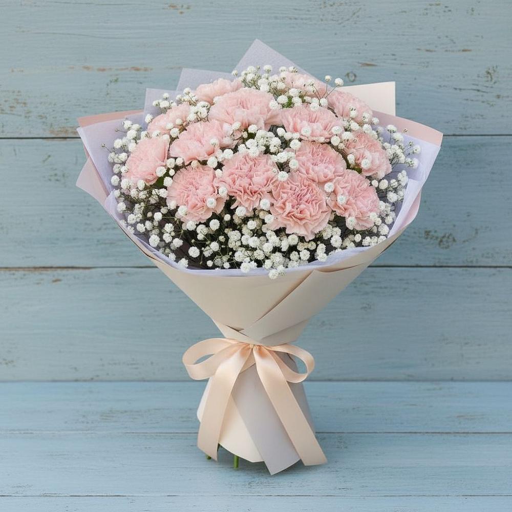 Букет цветов из: Гвоздики в Южном Краснодарского края