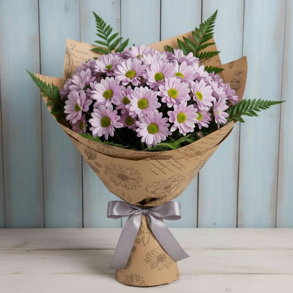 Букет цветов из: Хризантемы в Южном Краснодарского края