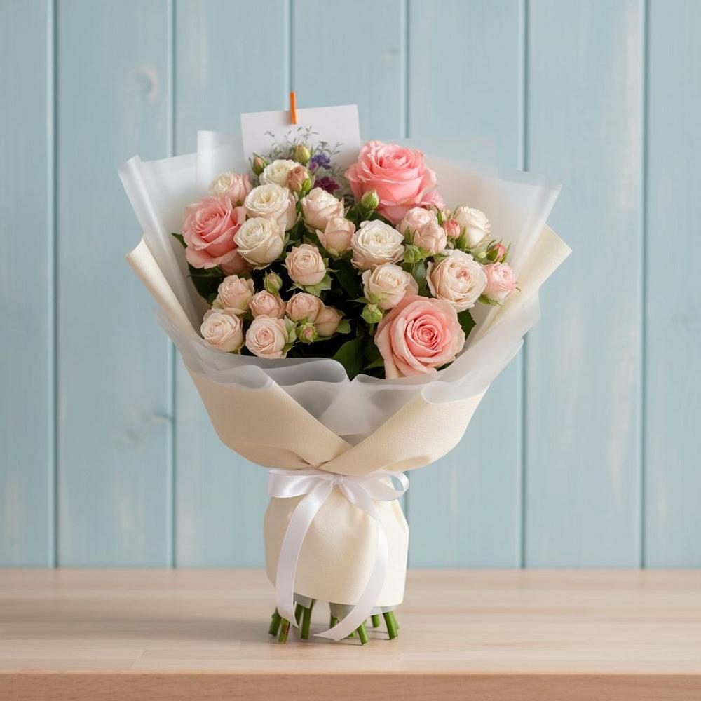 Букет цветов из: Розы в Южном Краснодарского края