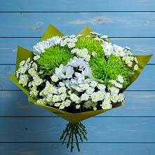 Букет цветов из:  Хризантемы #REPLACE_PRED# Южном Краснодарского края