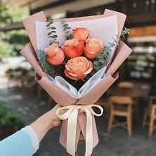 Букет цветов из:  Розы в Южном Краснодарского края