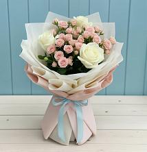 Букет цветов из:  Розы в Южном Краснодарского края