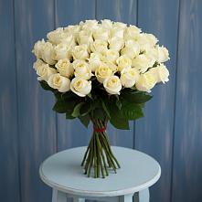 Букет 51 Белая роза Эдлесс Лав #REPLACE_PRED# Южном Краснодарского края