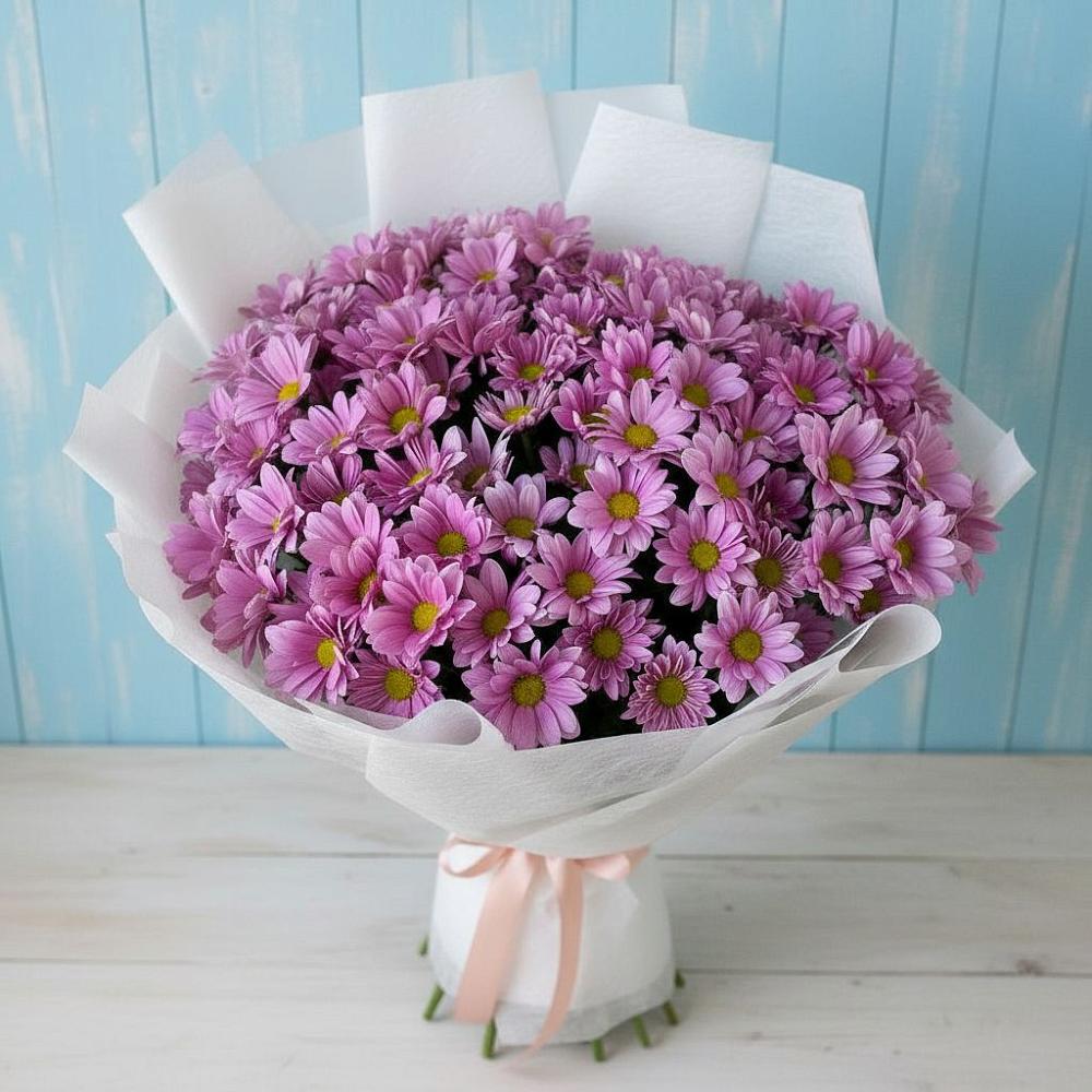 Букет цветов из: Хризантемы в Южном Краснодарского края