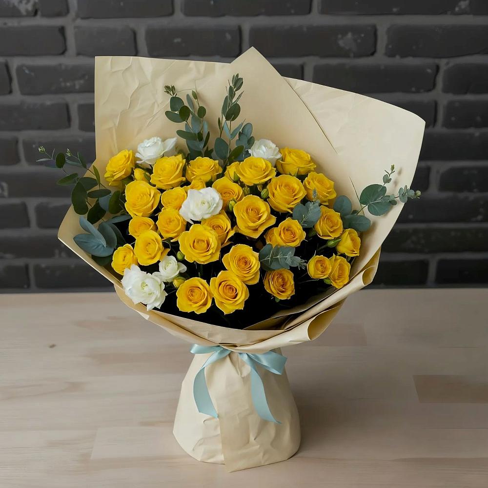 Букет цветов из: Розы в Южном Краснодарского края