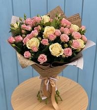 Букет цветов из:  Розы в Южном Краснодарского края