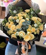 Букет цветов из:  Розы и Лизиантусы #REPLACE_PRED# Южном Краснодарского края