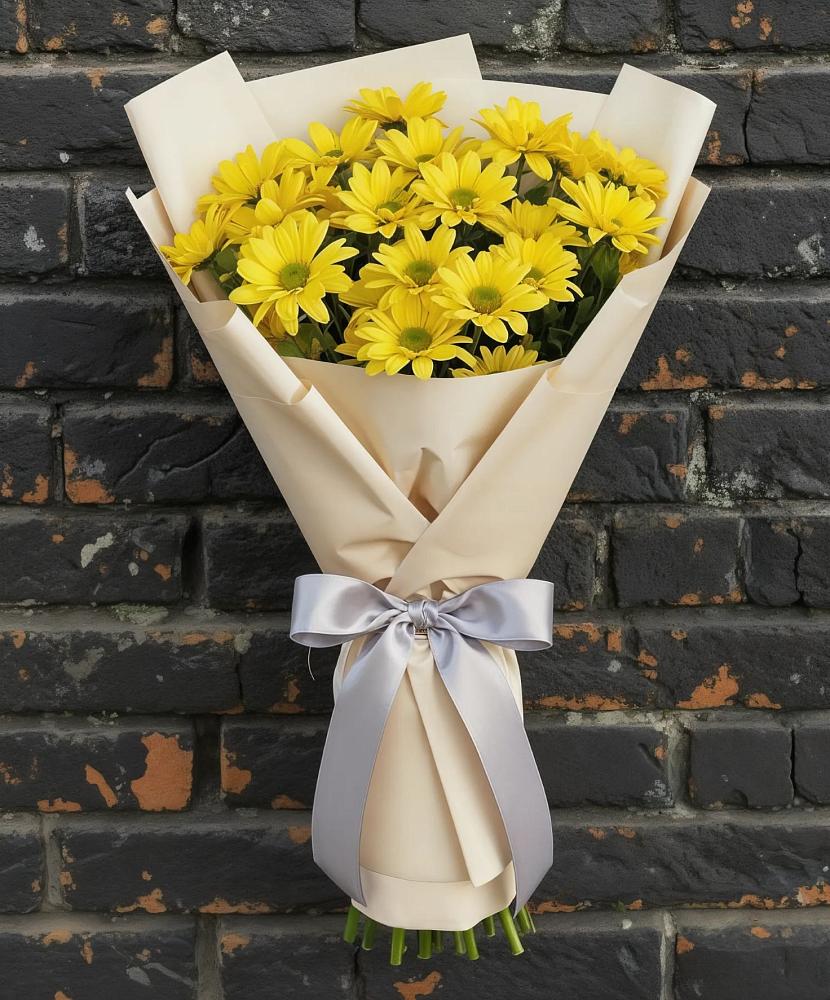 Букет цветов из: Хризантемы в Южном Краснодарского края
