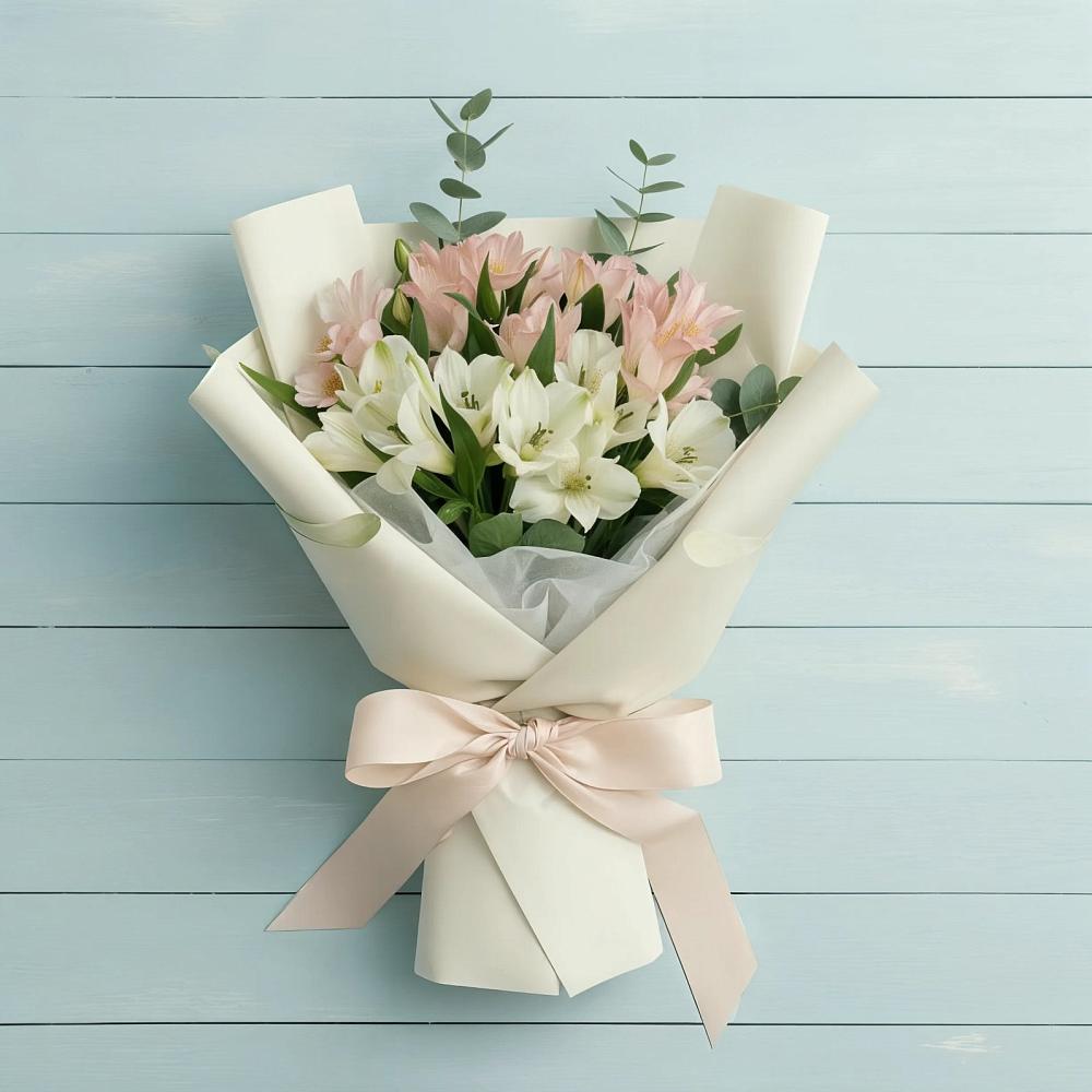 Букет цветов из: Альстромерии в Южном Краснодарского края