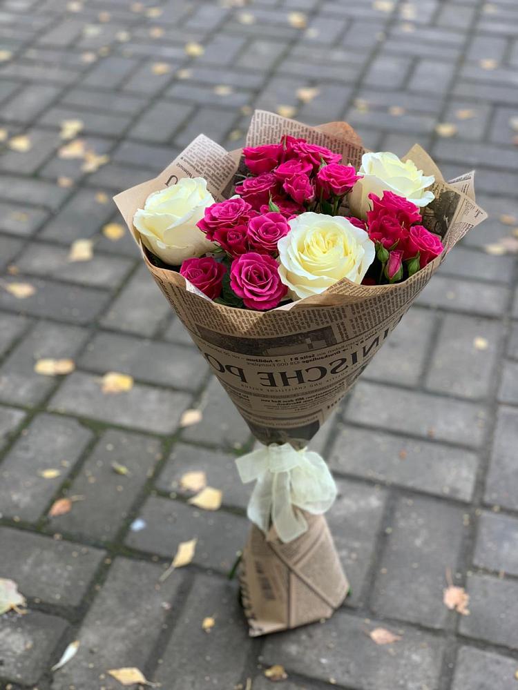 Букет цветов из: Розы в Южном Краснодарского края