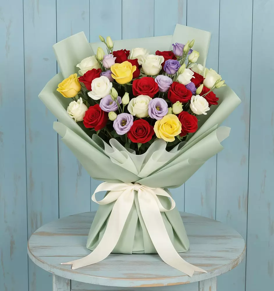 Букет цветов из: Розы в Южном Краснодарского края