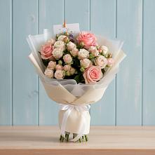 Букет цветов из:  Розы #REPLACE_PRED# Южном Краснодарского края