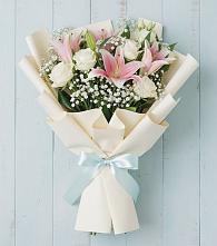 Букет цветов из:  Лилии в Южном Краснодарского края