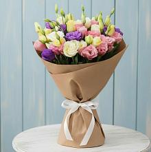 Букет цветов из:  Лизиантусы в Южном Краснодарского края